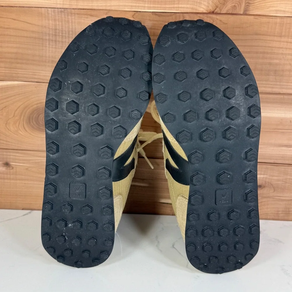 Veja Rio Branco Ripstop Dune Black Suede Leather Sneakers Women size US 9.5 - Picture 13 of 16
